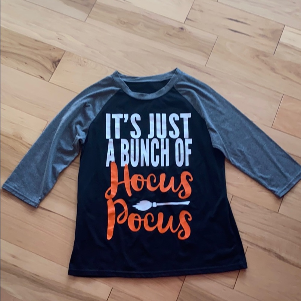 Halloween 3/4 sleeve tee